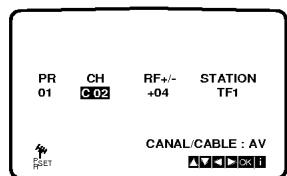 LG V9960 - Changement de l'ordre des stations TV - 15