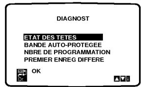 LG VP400 P/S - Arrêt de la memorisation et VIDEO DOCTOR (auto-diagnostic) - 4