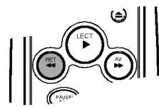 LG VP400 P/S - Avance rapide et rembobinage - 4