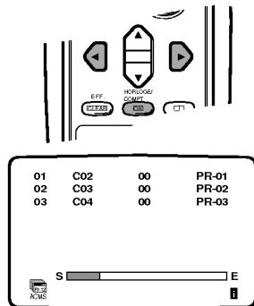 LG VP400 P/S - Selection de la LANGUE - 6