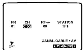 LG XR400 - Changement de l'ordre des stations TV - 12