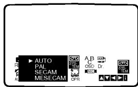 AUTO PAL SECAM MESECAM A.B CSD Dr. OPR