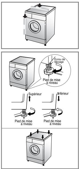 LG DD168MWB - ■ Réglage de niveau - 1