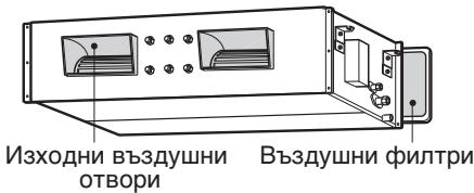 Изходни въздушни отвори Въздушни филтри