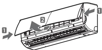 LG E12EK - Luchtfilter schoonmaken - 1