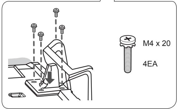 LG 42LM620S - Attaching the stand - 18