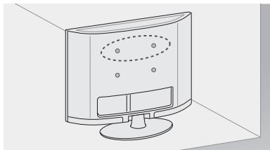 LG 47LM670S - De TV aan een muur bevestigen - 1
