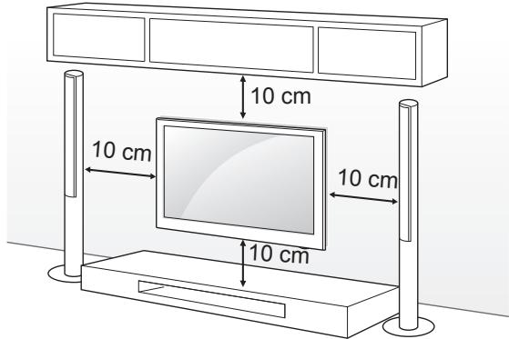 LG 47LM670S - Fixation du support mural - 1