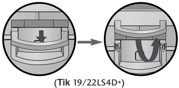 LG 322000-ZA.BETPLJG - Kabelių tvarkymo spaustuko nuėmimas - 1