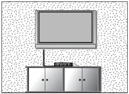LG 322000-ZA.BETPLJG - WANDMONTAGE: HORIZONTALE INSTALLATIE - 1
