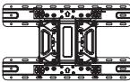 LG 47LA620,  42LA660S,  42LA691S,  47LA6130,  47LA620,  47LA620S,  47LA660S,  47LA691S,  55LA620S,  55LA660S,  55LA691S,  60LA620S,  60PA5500,  60PA6500 - Montar na parede - 3