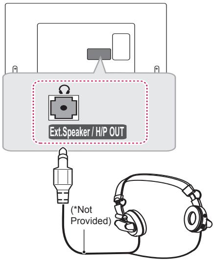 Ext.Speaker / H/P OUT (*Not Provided)