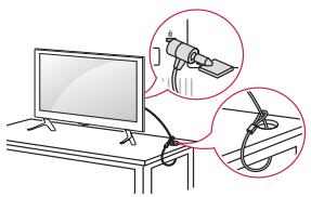LG 32LF510B - Uso del sistema de seguridad kensington - 1