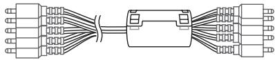LG 32LF510B - [Vue transversale d'une ferrite] - 1