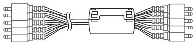 LG 32LF510B - [prečni prerez feritnega jedra] - 1