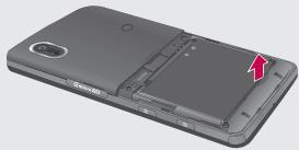 LG KP501 - Retrait de la batterie - 1