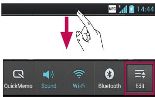 LG OPTIMUS 4X HD - Notification drawer - 1