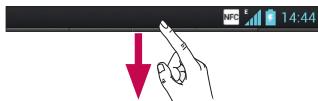 LG OPTIMUS 4X HD - Gaveta de notifications - 1