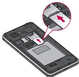 LG OPTIMUS 4X HD - Instalar o cartão SIM e a bateria - 2