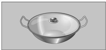 BOSCH PCP616B80E/01 - Recipiente wok - 1