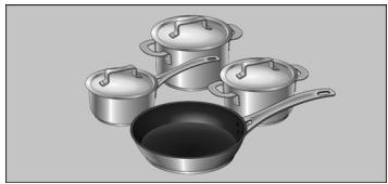 BOSCH PCP616B80E/01 - Suitable pans - 1