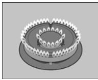 BOSCH PCP616B80E/01 - Niveau de chauffe - 5