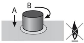 BOSCH PCQ715M90E/01 - Main switch/Hob lock - 3