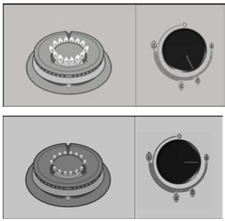 BOSCH PCQ715M90E/01 - Niveau de chauffe - 9