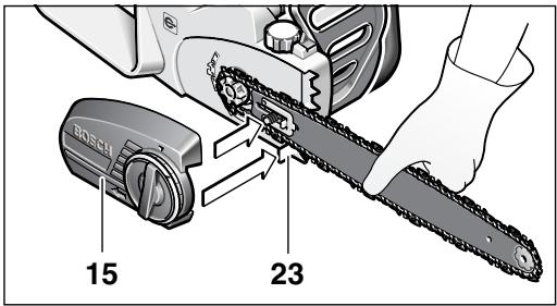 BOSCH GKE 35 BCE - Chain and chain bar Assembly - 6