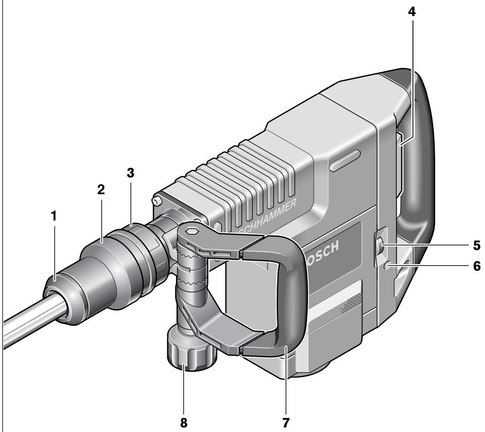 BOSCH GSH 11 E PROFESSIONAL - 7