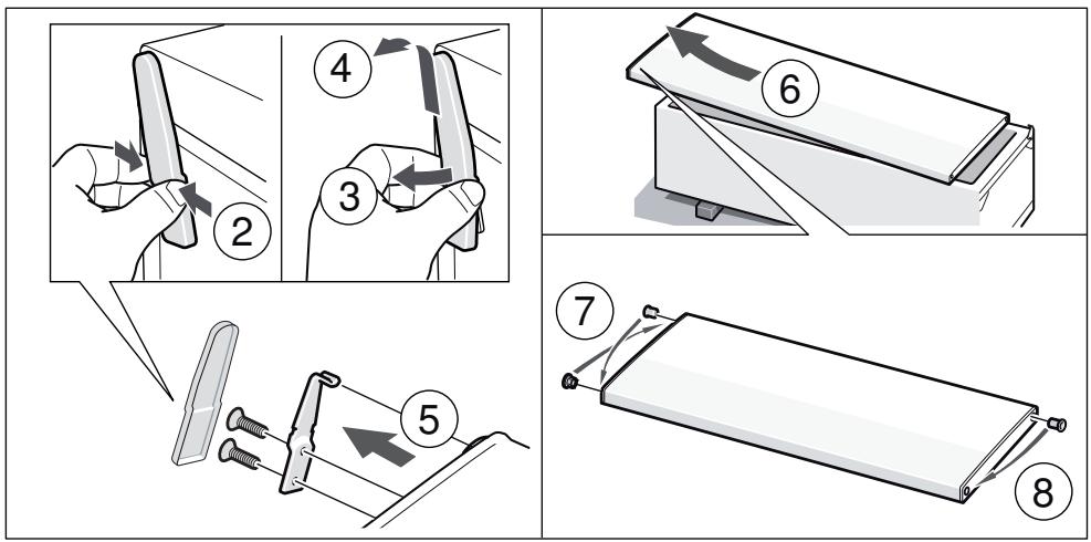 BOSCH GSN 36VL30/01 - INSTALLATION INSTRUCTIONS - Aligning the appliance - 2