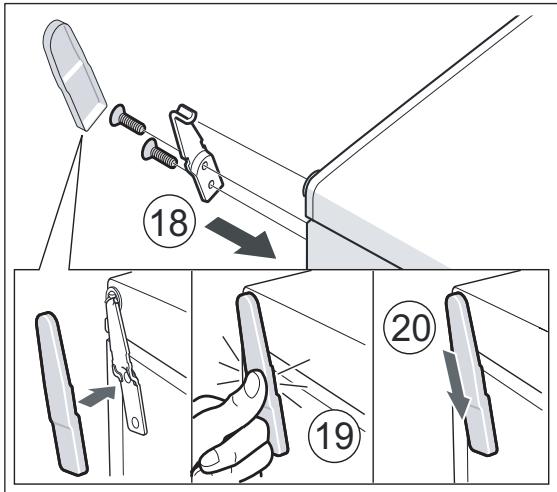 BOSCH GSN 36VL30/01 - INSTALLATION INSTRUCTIONS - Aligning the appliance - 8