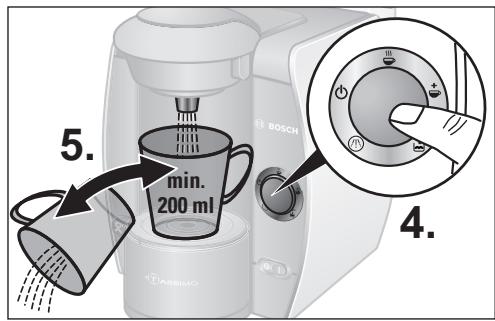 BOSCH TASSIMO - QUICK GUIDE - Primer uso de la máquina TASSIMO - 3