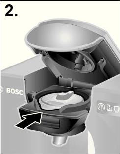 BOSCH TAS 5543 TASSIMO - Primeira'utilisation da sua máquina TASSIMO - 6