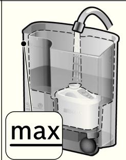 BOSCH TAS 5543 TASSIMO - Hvordan legge i en BRITA MAXTRA filterhylse - 2