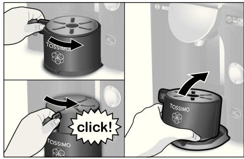 BOSCH TAS 5543 TASSIMO - Koppstorlek - 1