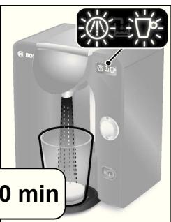 BOSCH TAS 5543 TASSIMO - Effectuer le programme de détartrage - 6