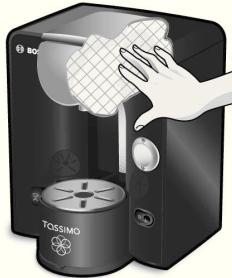 BOSCH TAS 5543 TASSIMO - Risk for elektrisk stö! - 2