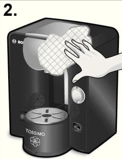 BOSCH TAS 5543 TASSIMO - Peligro de descargas electricas! - 2