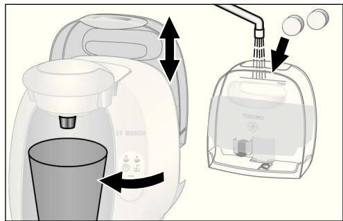 BOSCH TAS-2001-TASSIMO - Entkalkungsprogramm durchführten - 1
