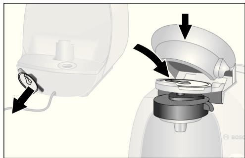 BOSCH TAS-2001-TASSIMO - ! Wichtig: - 1
