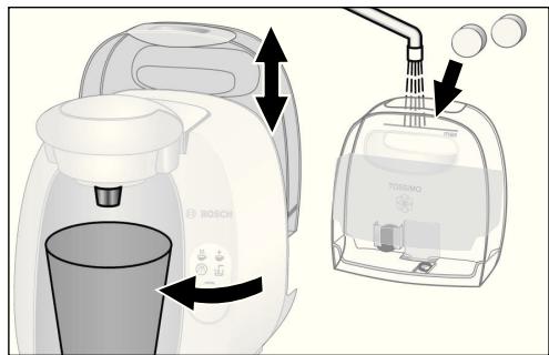 BOSCH TAS-2001-TASSIMO - Avkalkning - 2