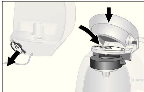 BOSCH TAS-2001-TASSIMO - ! Important: - 1