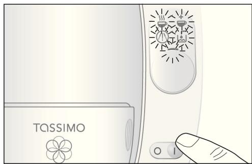 BOSCH TAS-2001-TASSIMO - Reglage och displayer - 1