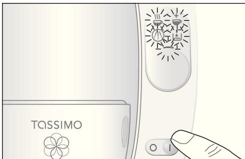 BOSCH TAS-2001-TASSIMO - Bedien- und Anzeigeelemente - 1