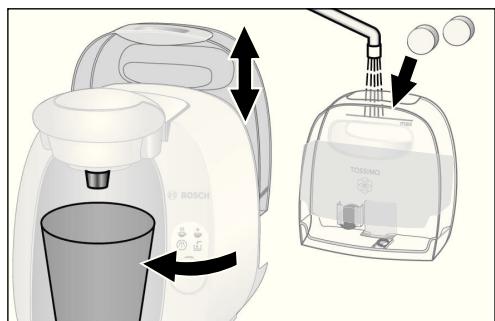 BOSCH TAS-2001-TASSIMO - ! Important: - 2