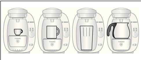 BOSCH TAS-2001-TASSIMO - Tamaño de la taza - 1