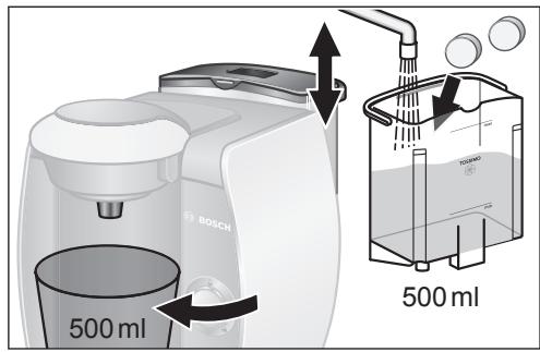 BOSCH TAS4303 TASSIMO - Avkalkning - 2