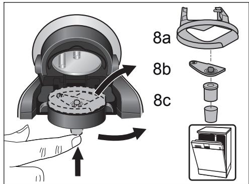 BOSCH TAS4303 TASSIMO - Entretien et nettoyage quotidiens - 4