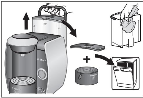 BOSCH TASSIMO TAS4000SD - Risque de choc électrique ! - 2